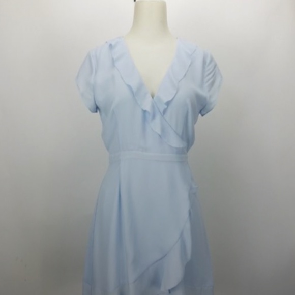 Aritzia Ruffle Wrap Dress - Never Worn! - Picture 4 of 14